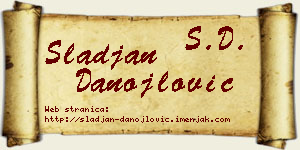 Slađan Danojlović vizit kartica